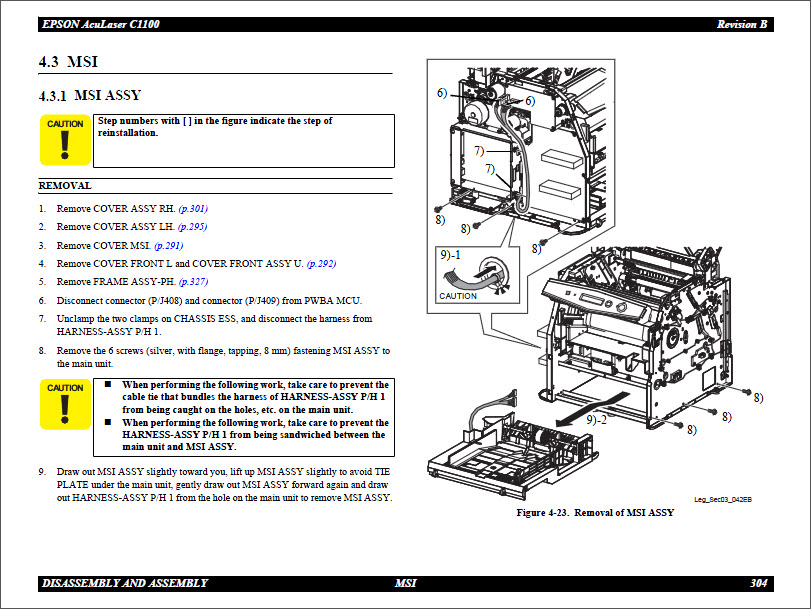 Epson Aculaser C1100_Color Service Manual-4